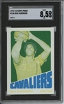 1972 Topps #126 Rick Roberson 9 card progressive proof.